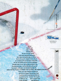 NHL 2K - Advertisement Flyer - Front (United States) - 1649x2200