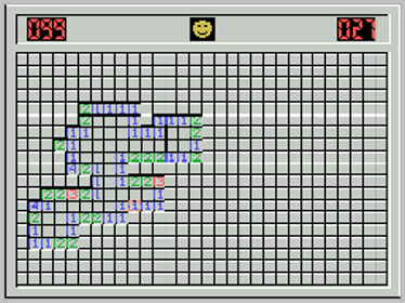Minesweeper - Screenshot - Gameplay (World) - 256x192