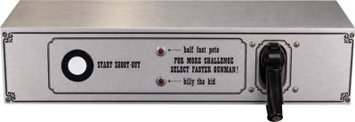 Outlaw - Arcade - Control Panel (United States) - 1489x515
