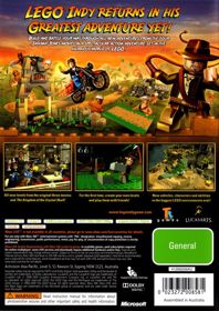 LEGO Indiana Jones 2: The Adventure Continues - Box - Back (Oceania) - 565x800