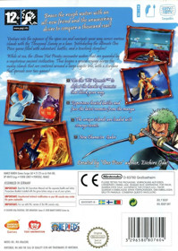 One Piece: Unlimited Cruise 1: The Treasure Beneath The Waves - Box - Back (United Kingdom) - 1000x1409