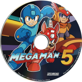 Mega Man 5 - Disc (World) - 767x769