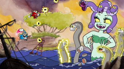 Cuphead: 'Don't Deal with the Devil' - Screenshot - Gameplay (World) - 1920x1080