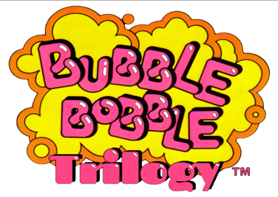 Bubble Bobble Trilogy - Clear Logo (World) - 1260x893