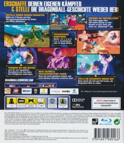 Dragon Ball Xenoverse - Box - Back (Germany) - 600x692