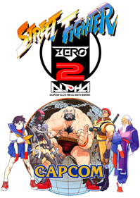 Street Fighter Zero 2 Alpha - Fanart - Box - Front (Brazil) - 947x1337