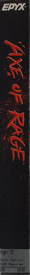 Axe of Rage - Box - Spine (North America) - 131x1200