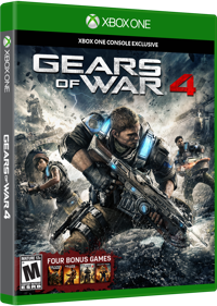 Gears of War 4 - Box - 3D (North America) - 1518x2131