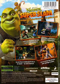 Shrek SuperSlam - Box - Back (Germany) - 566x800