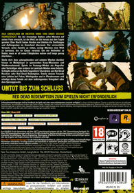 Red Dead Redemption: Undead Nightmare - Box - Back (Germany) - 2998x4301