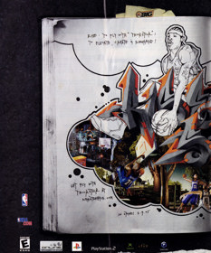 NBA Street V3 - Advertisement Flyer - Front (United States) - 1904x2290