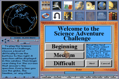 Isaac Asimov's Science Adventure - Screenshot - Gameplay (United States) - 720x480