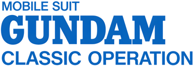 Mobile Suit Gundam: Classic Operation - Clear Logo (Japan) - 4500x1535