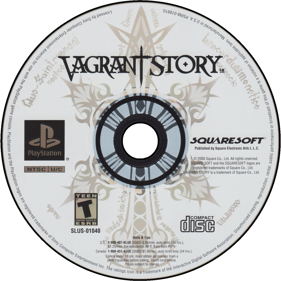 Vagrant Story - Disc (North America) - 1500x1500
