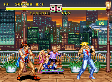 Fighter's History Dynamite - Screenshot - Gameplay (Japan) - 608x448
