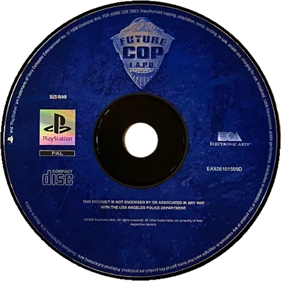 Future Cop: L.A.P.D. - Disc (Europe) - 600x600