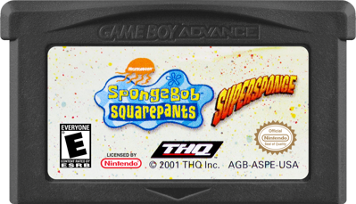 SpongeBob SquarePants: SuperSponge - Cart - Front (North America) - 1000x574