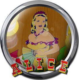 Alice in Wonderland - Fanart - Cart - Front (World) - 439x441