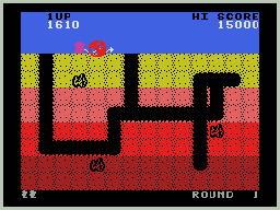 Illustration of Dig Dug