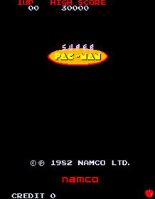 Super Pac-Man - Screenshot - Game Title (World) - 224x288