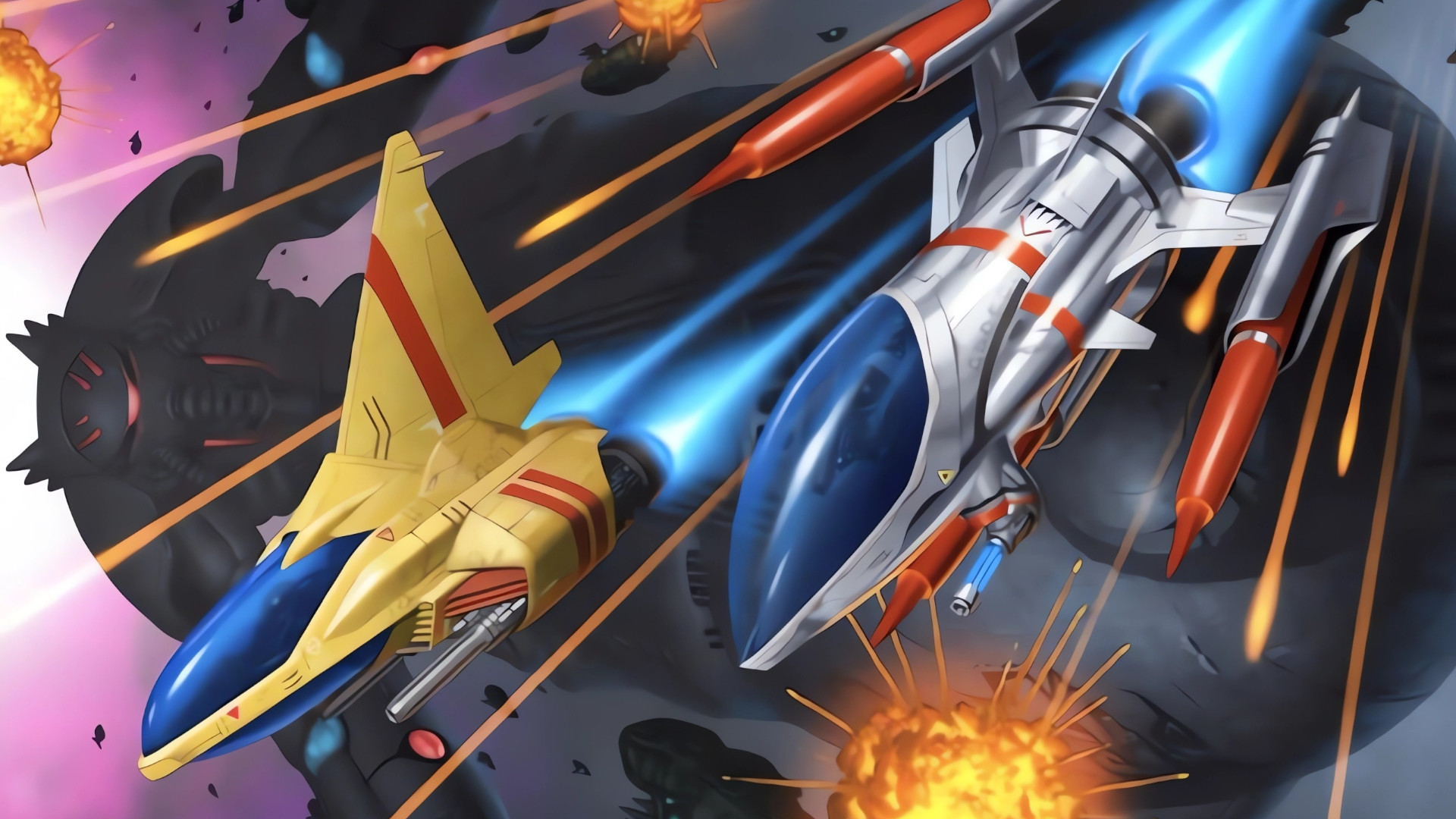 Illustration of Zero Fire: Toaplan Arcade Garage