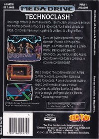 TechnoClash - Box - Back (Brazil) - 1595x2246