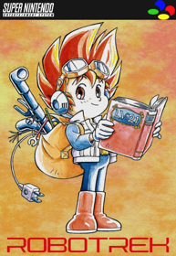 Robotrek - Fanart - Box - Front (North America) - 490x710