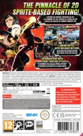 The King of Fighters XIII: Global Match - Box - Back (Europe) - 949x1543