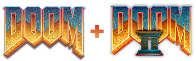 DOOM + DOOM II - Clear Logo (World) - 3366x1047