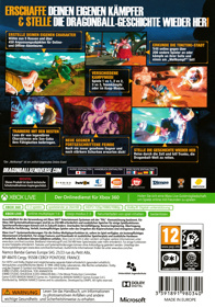 Dragon Ball: Xenoverse - Box - Back (Germany) - 3009x4297
