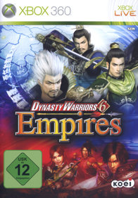 Dynasty Warriors 6: Empires - Box - Front (Germany) - 600x859