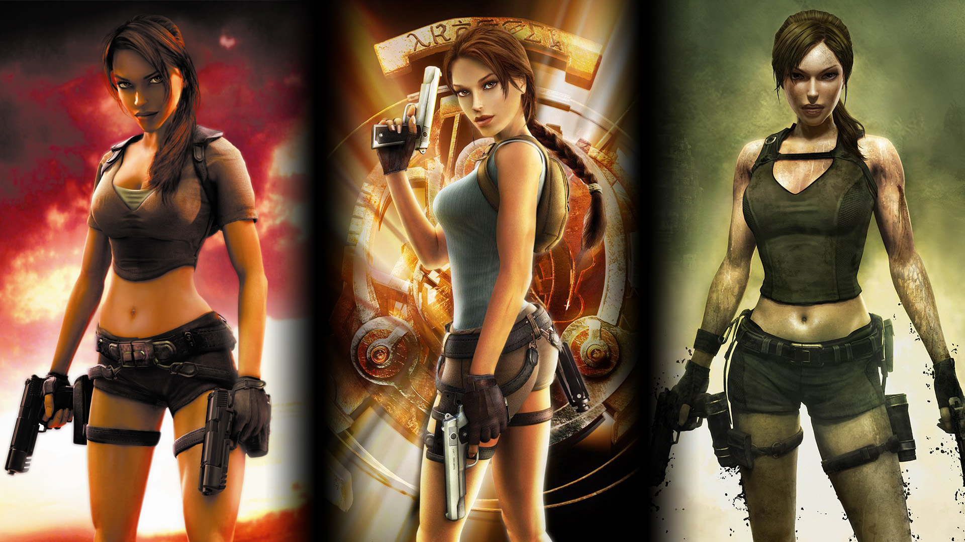 Illustration of Tomb Raider Trilogy