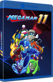 Mega Man 11 - Box - 3D (World) - 800x1245