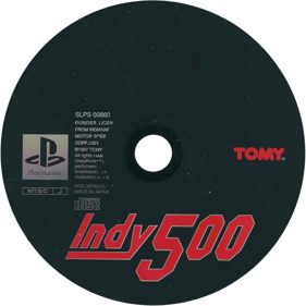 Indy 500 - Disc (Japan) - 1000x1000