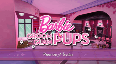 Barbie: Groom and Glam Pups - Screenshot - Game Title (World) - 2593x1440