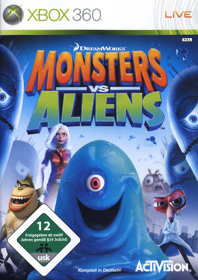 Monsters vs. Aliens - Box - Front (Germany) - 600x850
