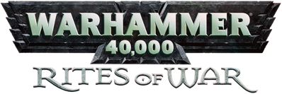 Warhammer 40,000: Rites of War - Clear Logo (World) - 864x289