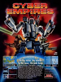 Cyber Empires - Advertisement Flyer - Front (North America) - 601x800