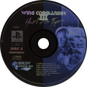 Wing Commander III: Heart of the Tiger - Disc (Europe) - 700x700