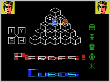 Cubos - Screenshot - Game Over (World) - 256x192