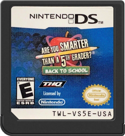 Are You Smarter Than a 5th Grader? Back to School - Cart - Front (North America) - 517x564