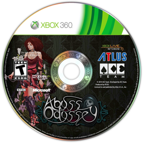 Abyss Odyssey - Fanart - Disc (North America) - 1459x1459