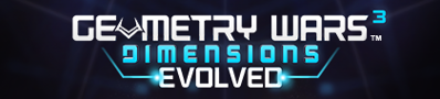Geometry Wars 3: Dimensions Evolved - Banner (World) - 420x95