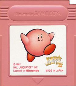 Kirby's Dream Land DX - Cart - Front (North America) - 670x755