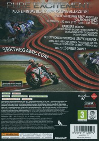 SBK Generations - Box - Back (Germany) - 1194x1705