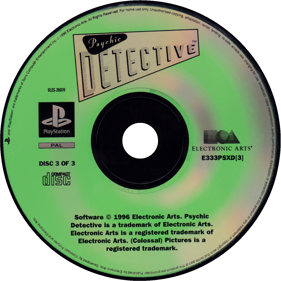 Psychic Detective - Disc (Europe) - 1500x1500