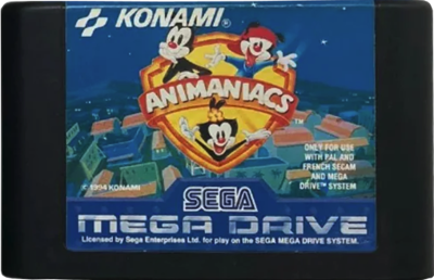 Animaniacs - Cart - Front (Europe) - 508x328