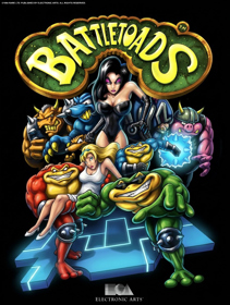 Battletoads - Advertisement Flyer - Front (Canada) - 1809x2400
