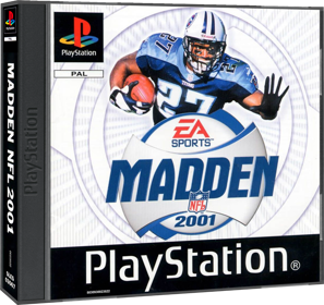 Madden NFL 2001 - Box - 3D (Europe) - 1409x1330