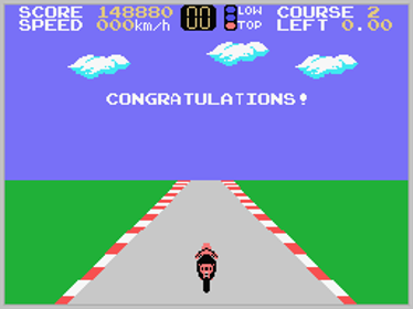 Hang-On II - Screenshot - Gameplay (World) - 256x192